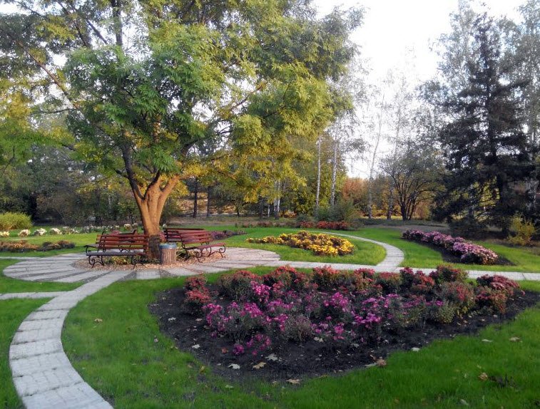 Kryvyi Rih Botanical Gardens, Ukraine